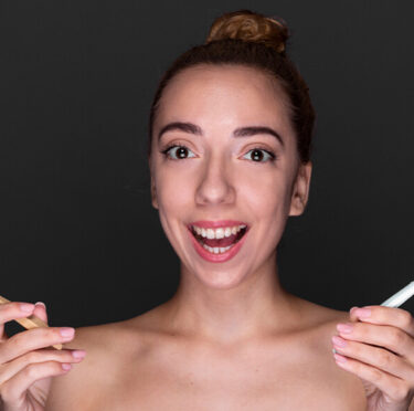 girl laughing